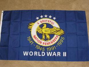 外贸货源二战老兵旗WORLD WAR II VETERANS Flag亚马逊WISH EBAY