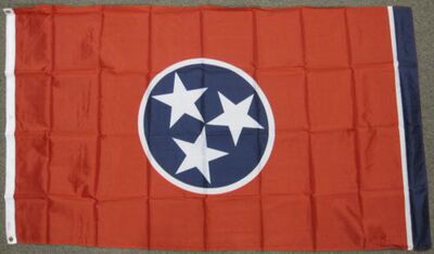 外贸货田纳西州的旗帜TENNESSEE STATE FLAG亚马逊WISH EBAY热卖