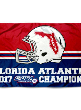 Florida Atlantic Owls 2017 CUSA Football 亚马逊WISH EBAY