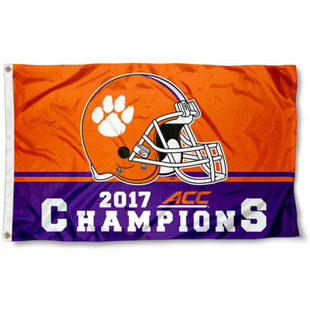 Champions Flag亚马逊WISH 2017 ACC Tigers EBAY热卖 Clemson