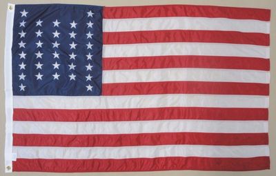 外贸34 Star U.S. Variant Pattern Historical FLAG WISH EBAY
