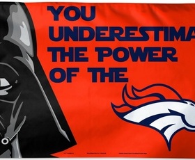 星球大战丹佛野马Denver Broncos Star Wars Flag亚马逊WISH EBAY