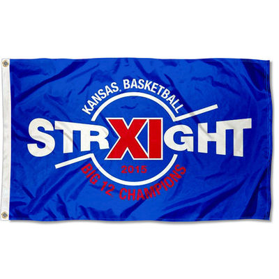 Kansas Jayhawks11Time Big XII Basketball Flag亚马逊WISH EBAY