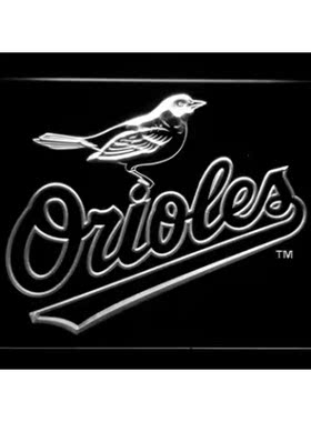 外贸Baltimore Orioles 6 LED Neon Sign巴尔的摩金莺的霓虹