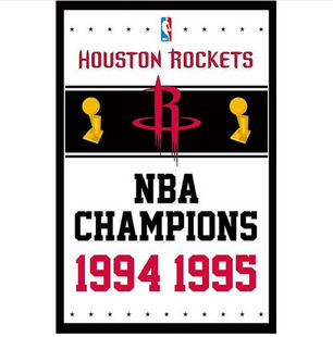 Houston 外贸休斯敦火箭队NBA Rockets Flag亚马逊WISH EBAY