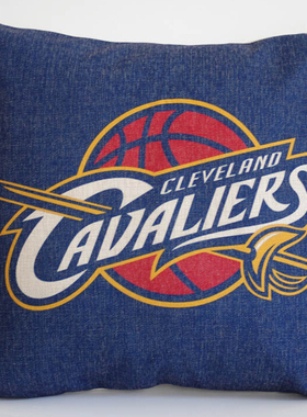 外贸球队克利夫兰骑士球迷抱枕Cleveland Cavaliers pillowcase