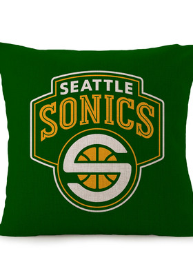 西雅图超音速大学队抱枕NCAA Seattle Supersonics pillowcase