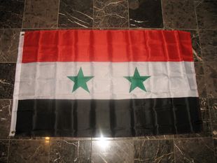Polyester Star EBAY热 Flag亚马逊WISH Syrian 外贸货源 Syria