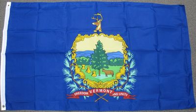 外贸货源佛蒙特州旗帜VERMONT STATE  Flag亚马逊WISH EBAY热卖