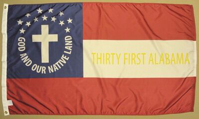 外贸货源31st Alabama AL Infantry Reg FLAG亚马逊 WISH EBAY