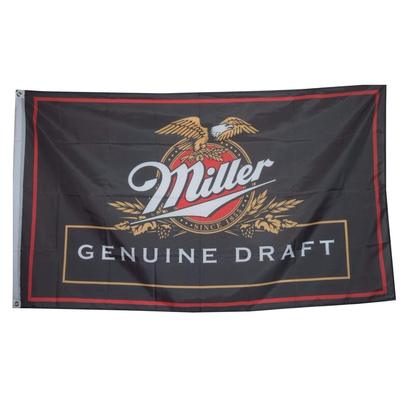 2But Miller genuine Draft Flag Banner 3x5亚马逊WISH EBAY热卖