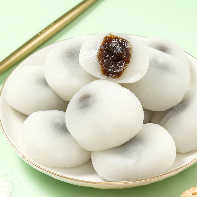 网红干吃汤圆整箱面包零食品传统糕点驴打滚小吃美食糯米糍粑麻薯 零食/坚果/特产 中式糕点/新中式糕点 原图主图