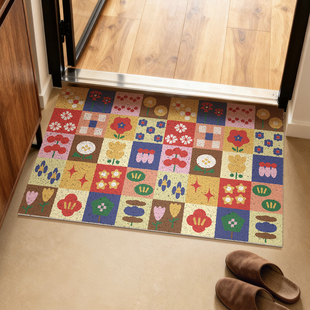 可裁剪入户门地垫2026新款丝圈专用免洗进门口脚垫子入门室外室内