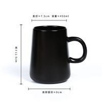 Nordic ins ceramic coffee cups, couple mugs set, creative heat-resistant large-capacity home and office water cups thumbnail 6