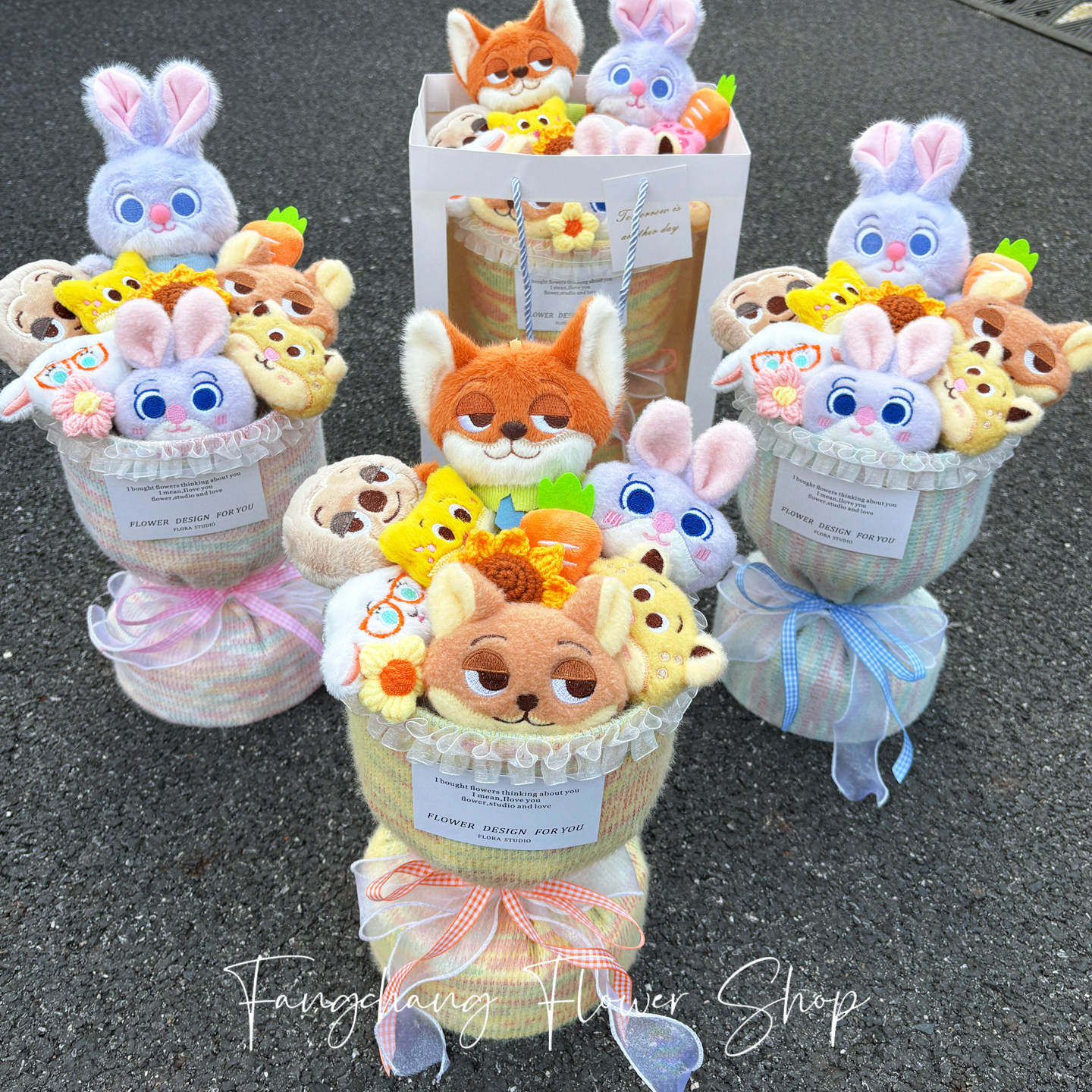 疯狂动物城周边玩偶花束狐尼克朱迪毛绒公仔娃娃卡通挂件圣诞礼物,玩具/童车/益智/积木/模型,毛绒/玩偶/公仔/布艺类玩具,淘宝优惠券,粉丝福利购,淘宝优惠卷