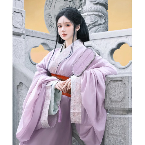 战国袍汉服女2025新款仙气飘飘