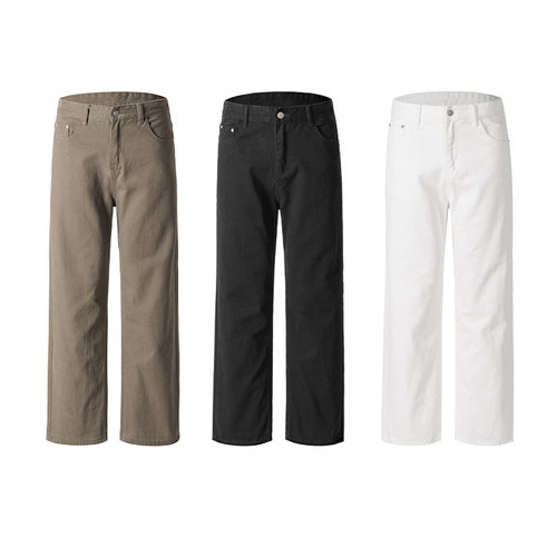 NOMIO秋季美式cleanfit百搭休闲裤美拉德直筒宽松长裤裤子男女