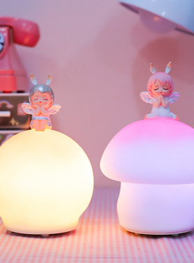 安妮宝贝星球之上小夜灯梦幻可爱摆件卧室发光氛围灯工位桌面装饰
