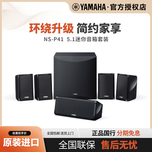 Yamaha/雅马哈 NS-P41卫星家用壁挂音响5.1家庭影院音响客厅音箱