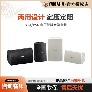 Yamaha/雅马哈 VS4 VS6专业商用音箱会议酒吧商场音响工程套装