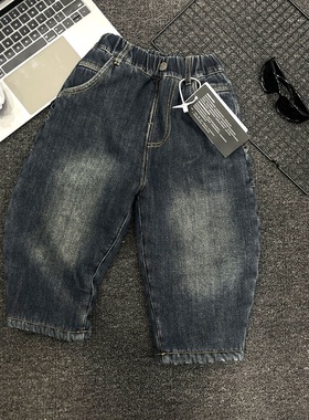 【棉逗熊品牌】男童韩版秋季休闲中大童百搭裤子-17693