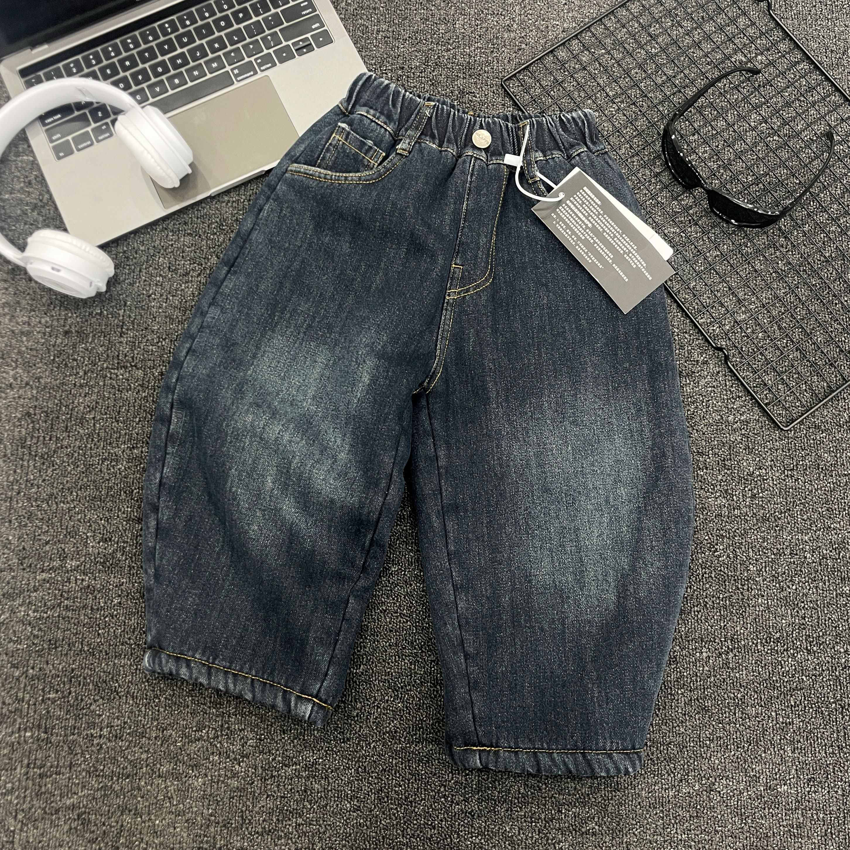 【棉逗熊品牌】男童韩版冬季休闲中大童百搭裤子-17801,童装/婴儿装/亲子装,儿童牛仔裤,淘宝优惠券,粉丝福利购,淘宝优惠卷