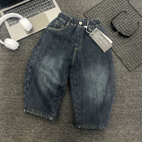 【棉逗熊品牌】男童韩版冬季休闲中大童百搭裤子-17801