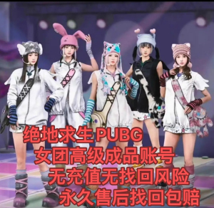 PUBG绝地求生newjeans女团联名套装图样游戏账号丹尼尔敏金MINJI