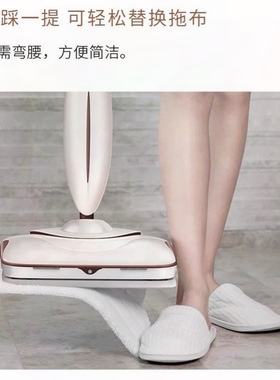 电动拖把清洁配件 D系列D260替换拖布 *2片 耐用包边