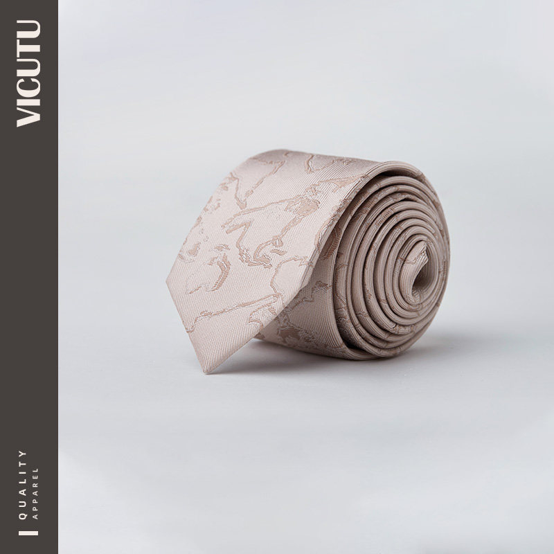 VICUTU新款上市威可多男士领带桑蚕丝时尚淡雅粉商务休闲西装领带,服饰配件/皮带/帽子/围巾,领带,淘宝优惠券,粉丝福利购,淘宝优惠卷