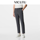 子直筒长裤 威可多 单西裤 男商务通勤裤 轻松休闲 耐磨易打理