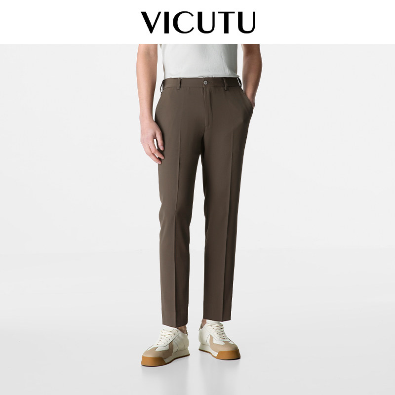 威可多【轻松休闲-耐磨易打理】单西裤男商务通勤裤子直筒长裤,男装,西裤,淘宝优惠券,粉丝福利购,淘宝优惠卷