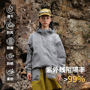 SENDAWAY 24SS金属尼龙UPF100 防晒衣防紫外线山系防晒服透气夏季