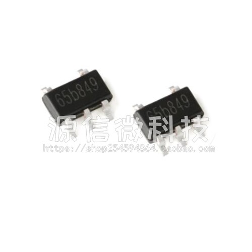 TP4065 丝印65b** SOT23-5 4.2V600MA 锂离子电池充电器芯片
