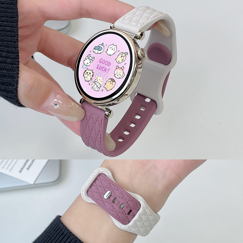 皮纹硅胶psnld三星手表watch表带