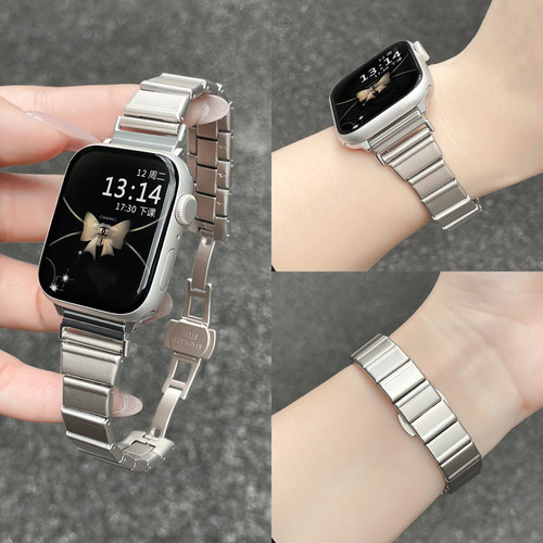 金属钢带红米watch手表带psnld