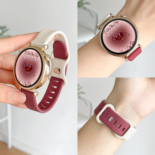 psnld-华为gt4手表液态硅胶表带