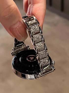 适用OPPO watch X2mini手表带金属表链oppowatchX女款4pro智能运动3pro/se新款watch2/1夏天高级感46mm