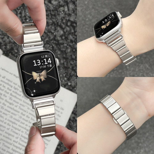 金属钢带华为fit5手表带psnld