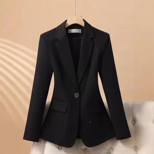 境货外源红套跨境秋冬欧美外AL828215贸中长款休跨闲小西服上衣长