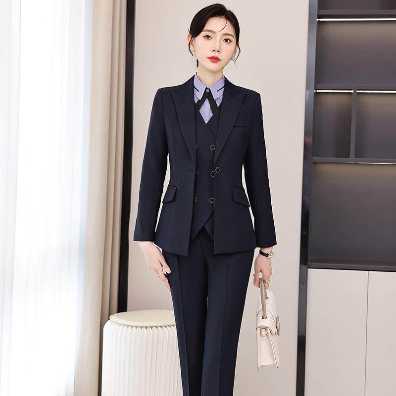 超大号女式西装背心尚夹克时商办务公上衣半长裤三UHT件套通勤裙,运动服/休闲服装,棒球服,淘宝优惠券,粉丝福利购,淘宝优惠卷