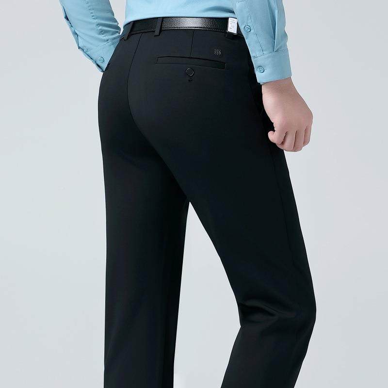 冬新2901款男式休闲秋中年男士商针织直筒弹力务免烫长裤裤子男,男装,休闲裤,淘宝优惠券,粉丝福利购,淘宝优惠卷