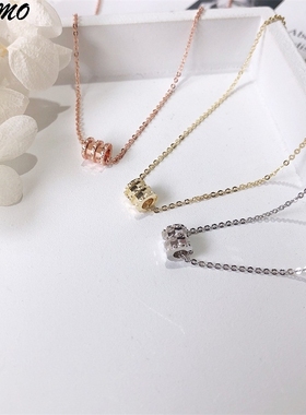 纯银ins时尚风百搭小蛮腰项链