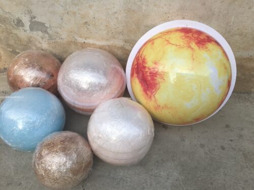 定制亚克力八大行星吊灯 九大星球模型 亚克力装饰会展星球灯