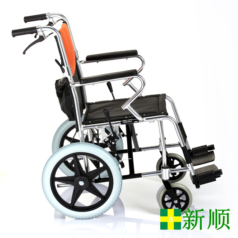 Diving wheelchair H056C Strengthen aluminium alloy Foldable light the elderly Manualin the  OTC Drug/Medical Devices/Planning supplies , Medical Devices , Wheelchair  category - from Buy2taobao.com to provide professional Taobao agent buy service