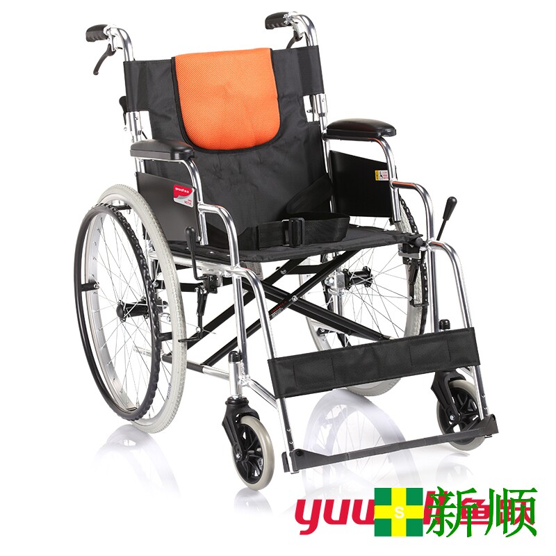 鱼跃铝合金轮椅H053C老人轻便轮椅折叠手动车免充气轻便正口震撼在类目 OTC药品/医疗器械/计生用品, 医疗器械, 轮椅中 - 来自Buy2taobao.com提供专业的淘宝代购服务