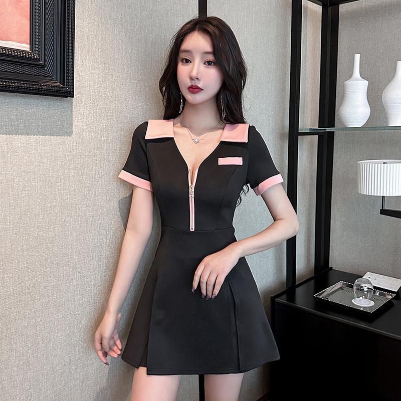 桑拿足疗工作服工厂直销