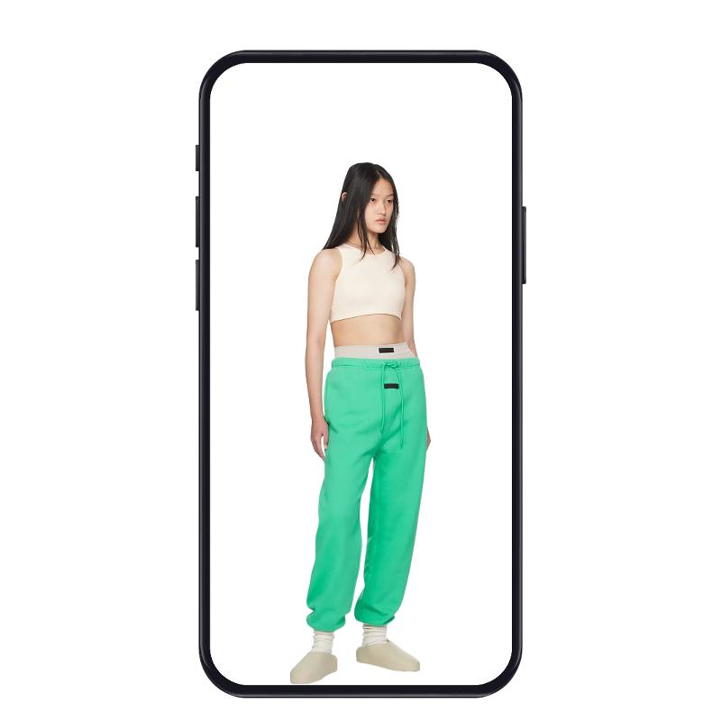 ESSENTIALS FOG卫裤 2024春夏中性情侣款FEAR OF GOD抓绒裤子 108