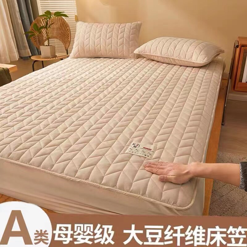 夹棉床笠单件2023新款床罩防尘罩全包防滑床垫保护罩席梦思保护套