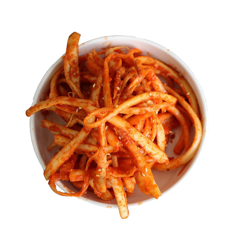 延边朝鲜族韩式拌桔梗泡菜风味腌制韩国泡菜辣白菜腌苟宝酱菜500g